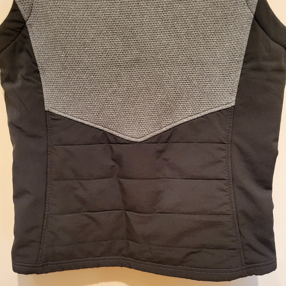 Spyder Gray Zip-Up fleece vest - Picture 11 of 14